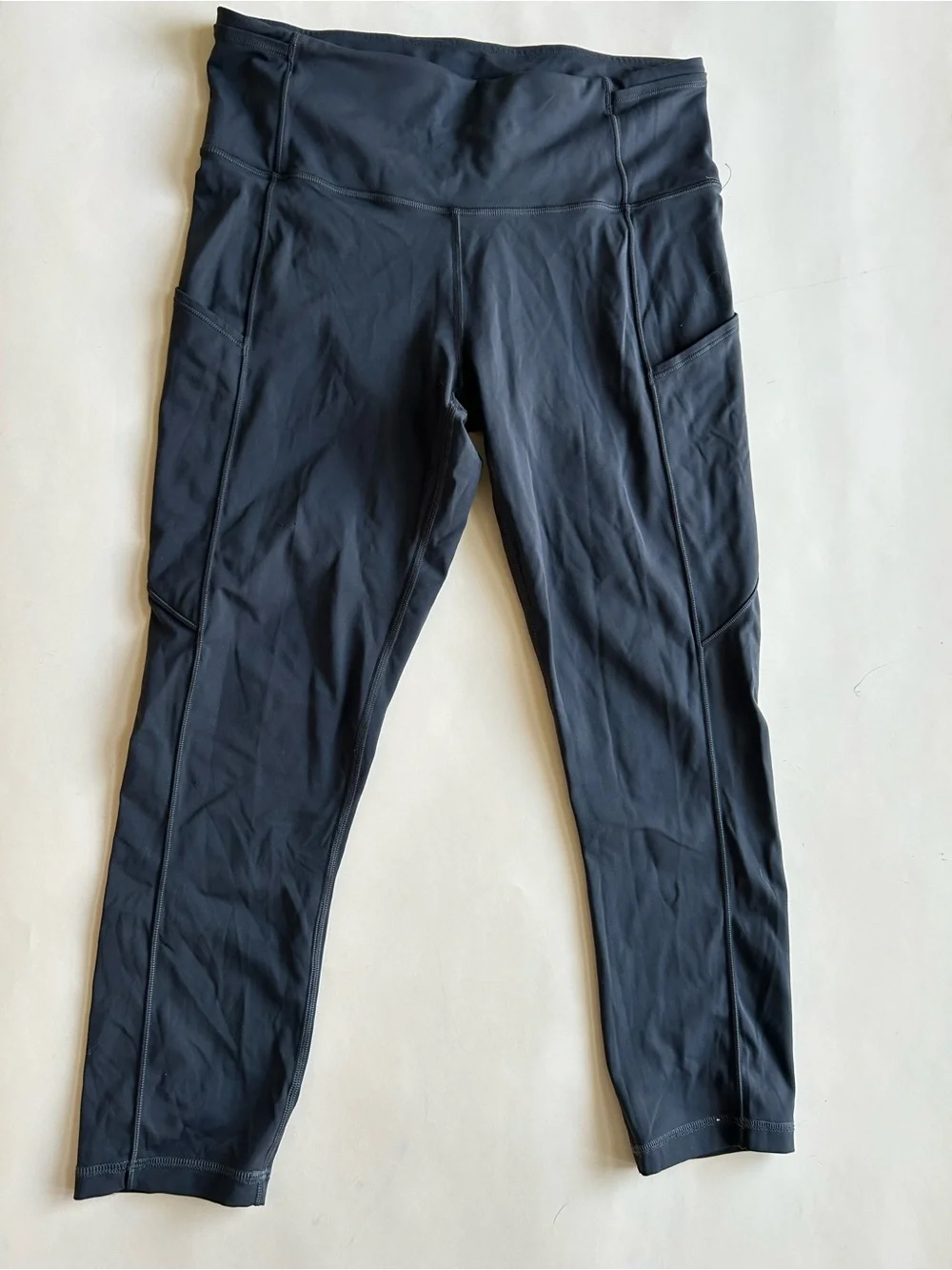lululemon athletica gray High-Rise Pocket Leggings size 8